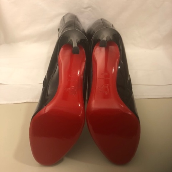 Platform Knee High Patent Boots (EUR 38.5) - Picture 4 of 4